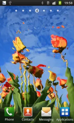 Flowers Reflection Free android App screenshot 0